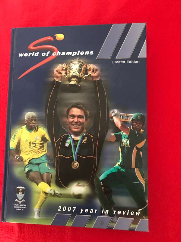 Limited Edition world of champions 2007 year in review (signed by bok squa)and FREE Jake White book