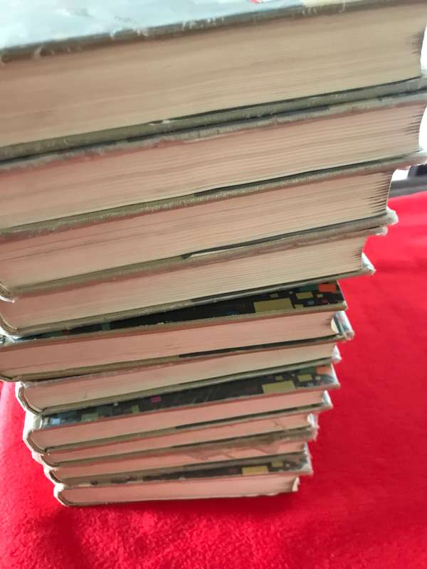 Nuwe Afrikaanse Kinder-Ensiklopedie 1-10 volume with dustcover 1972, 73