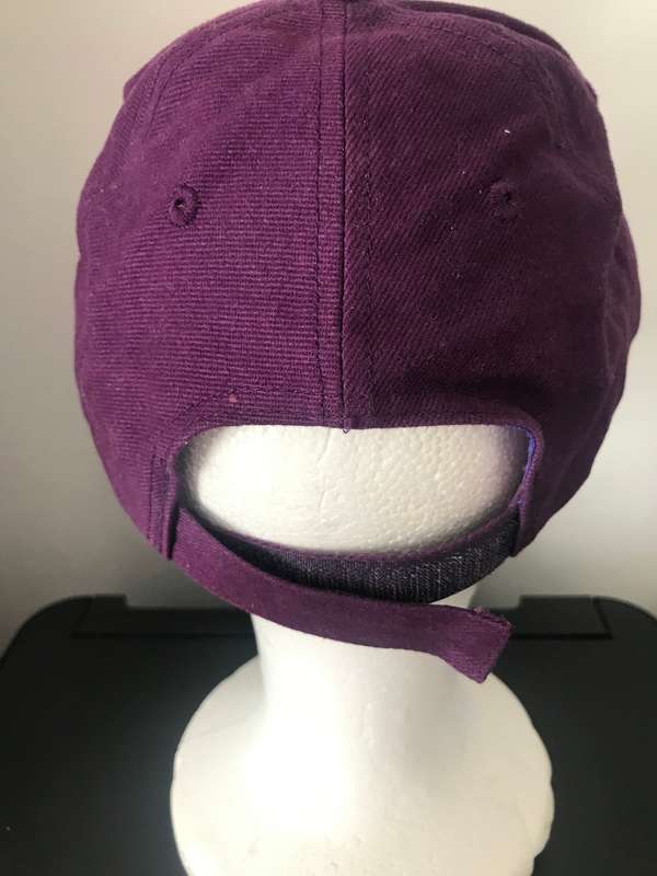 Purple cap embroidery Philips