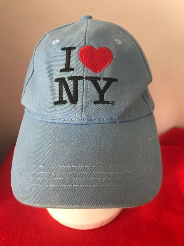 I  NY (New York) cap blue