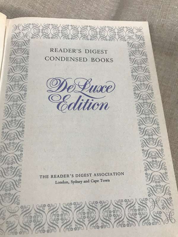 1st edition lot 3 books Readers Digest