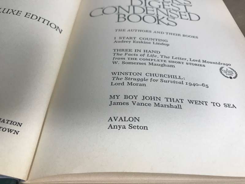 1st edition lot 3 books Readers Digest