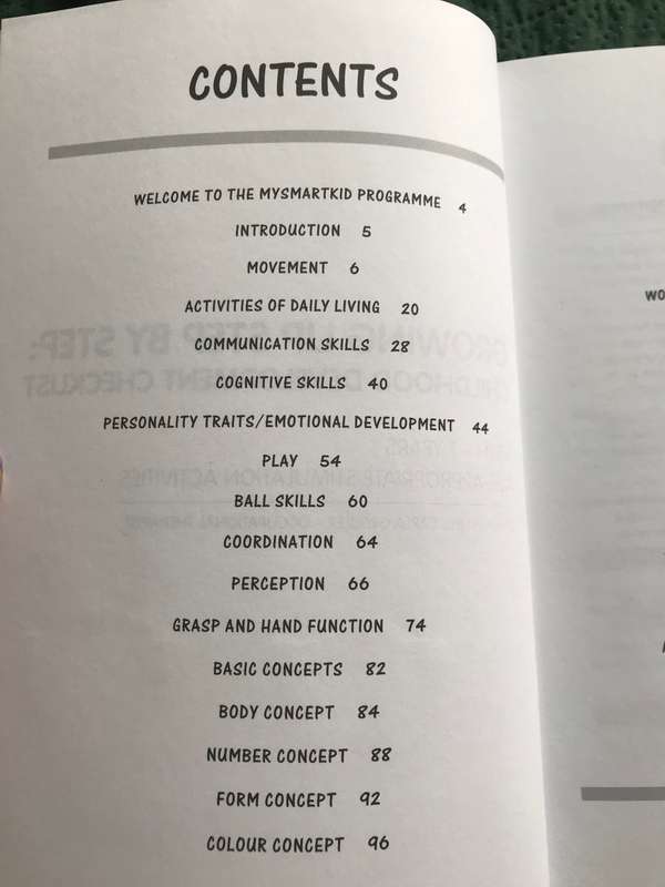 Growing up step by step childhood development checklist birth to 7yrs