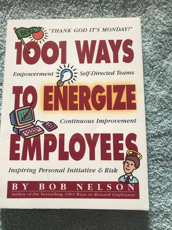 1001 Ways to Energize Employees by Nelson