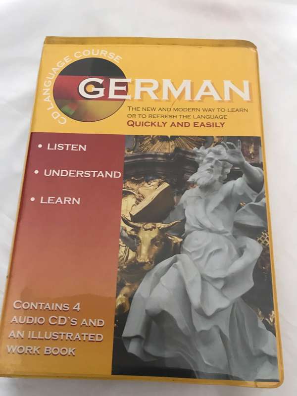 German CD  language course