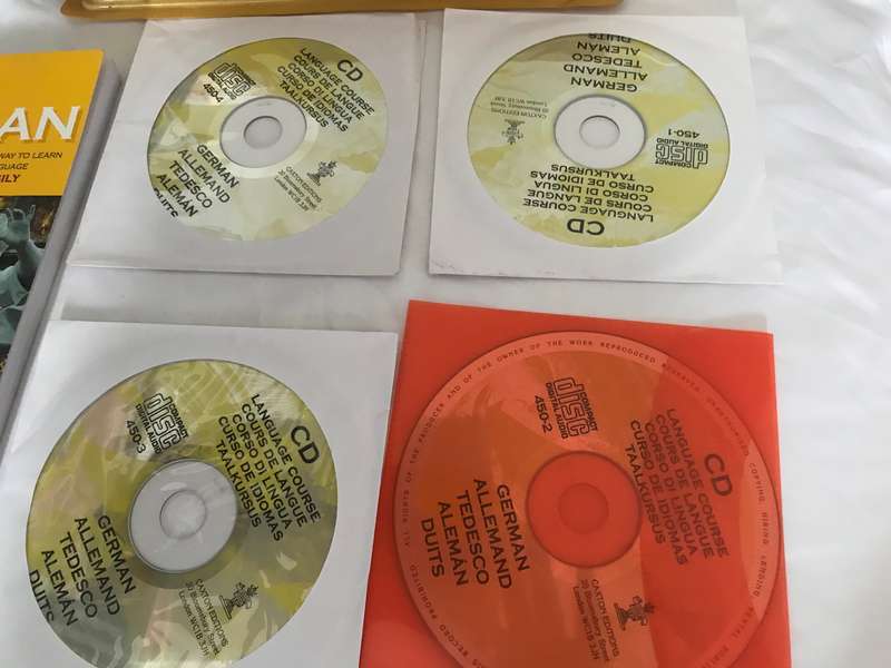 German CD  language course