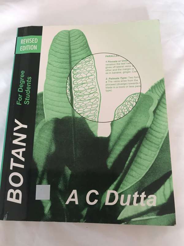 Botany for Degree Students Revised Edition A C Dutta