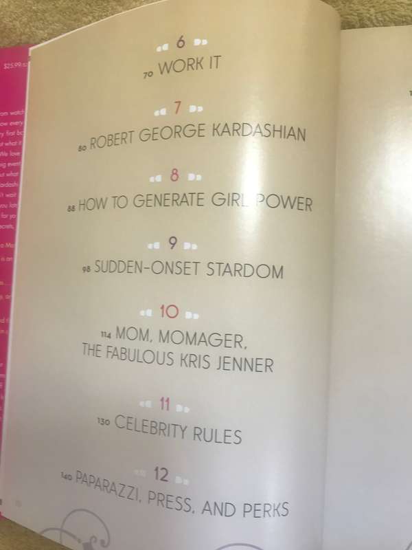 KARDASHIAN KONFIDENTIAL CONFIDENTIAL KOURTNEY KIM KHLOE HARD COVER BOOK!