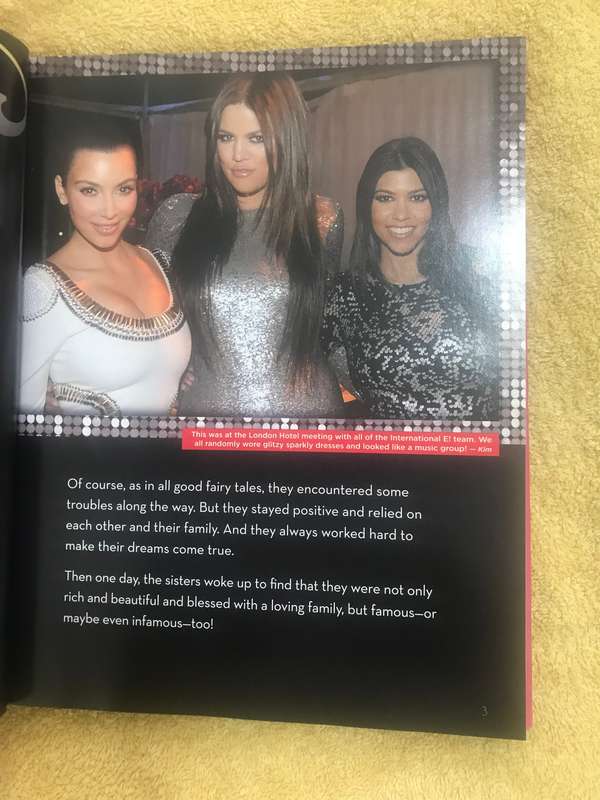 KARDASHIAN KONFIDENTIAL CONFIDENTIAL KOURTNEY KIM KHLOE HARD COVER BOOK!