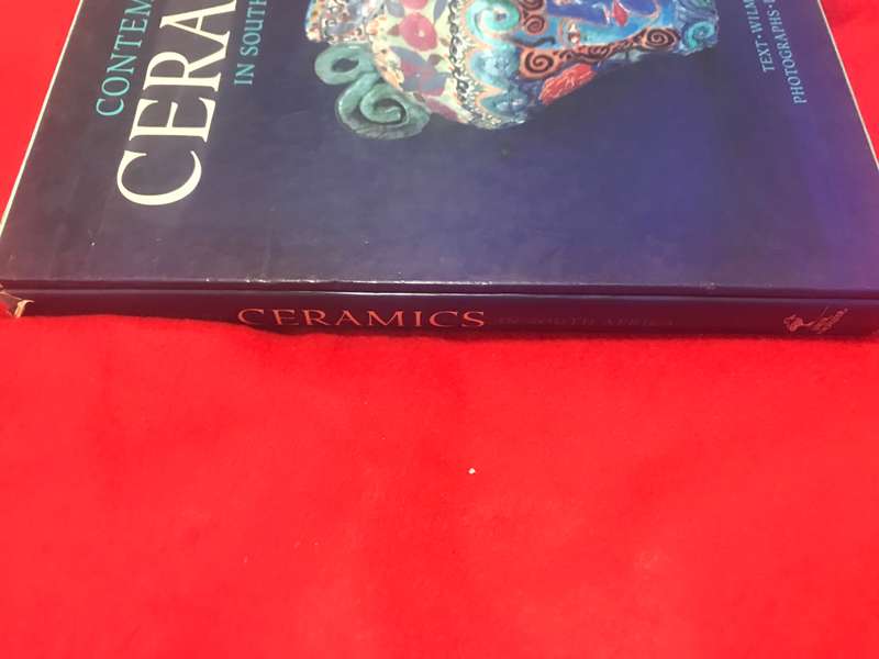Contemporary South African Ceramics by. Wilma Cruise book inside casing