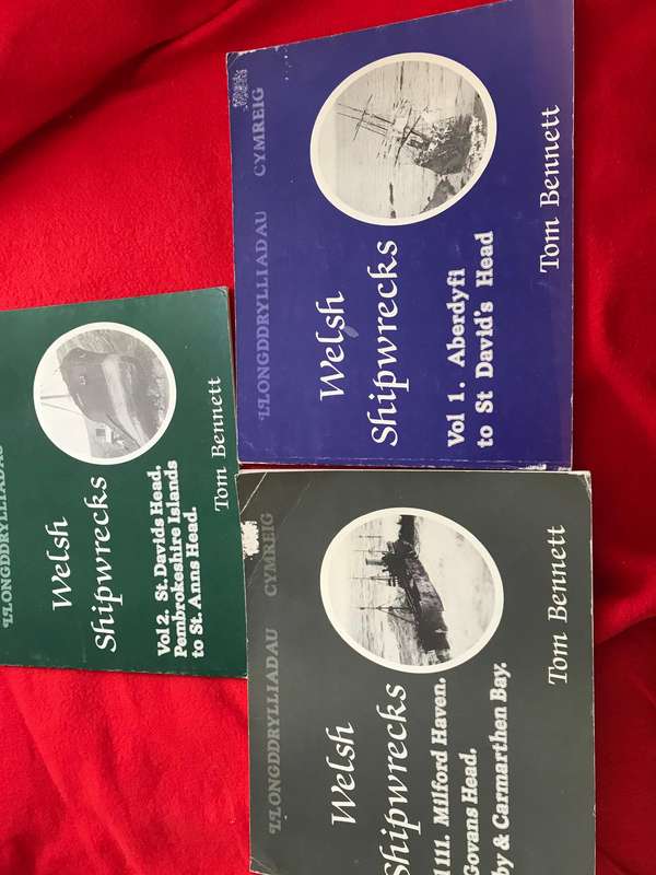 Welsh Shipwrecks Volume 1 & 2 & 3