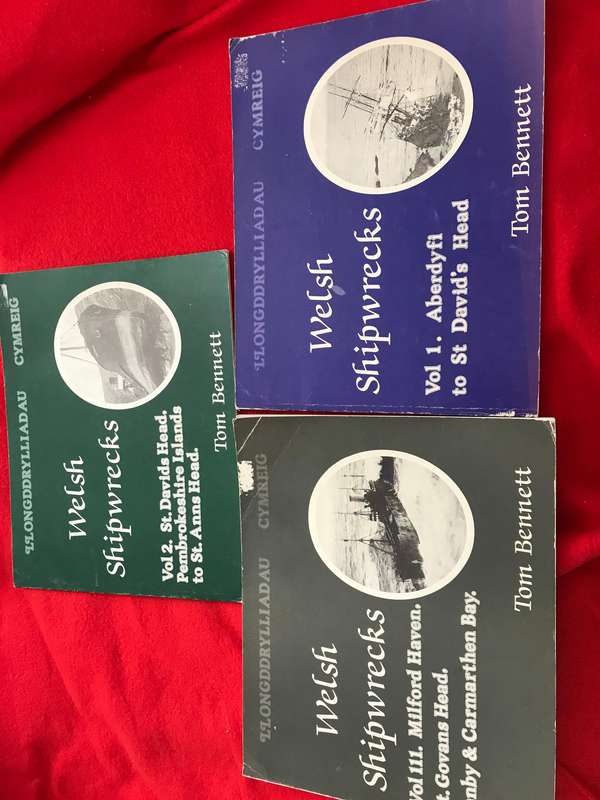 Welsh Shipwrecks Volume 1 & 2 & 3