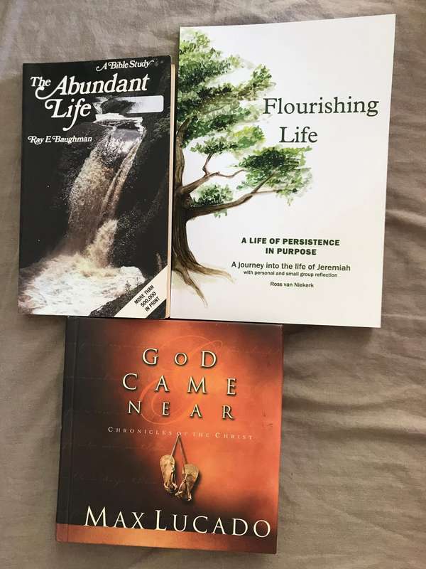 Lot 3 Christian books