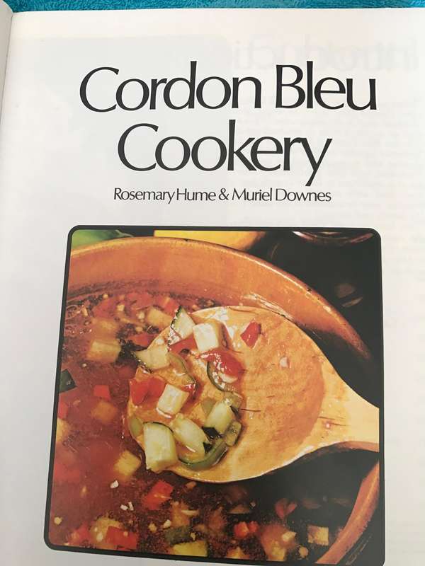 Cordon Bleu cookery and Ina Paarman