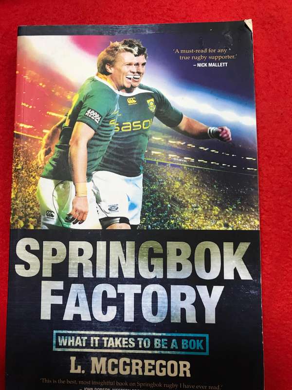 Springbok Factory, What it takes to be a BOK Liz McGregor