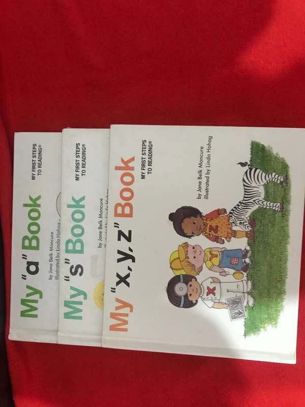 My first steps to reading by Moncure Lot 3 books