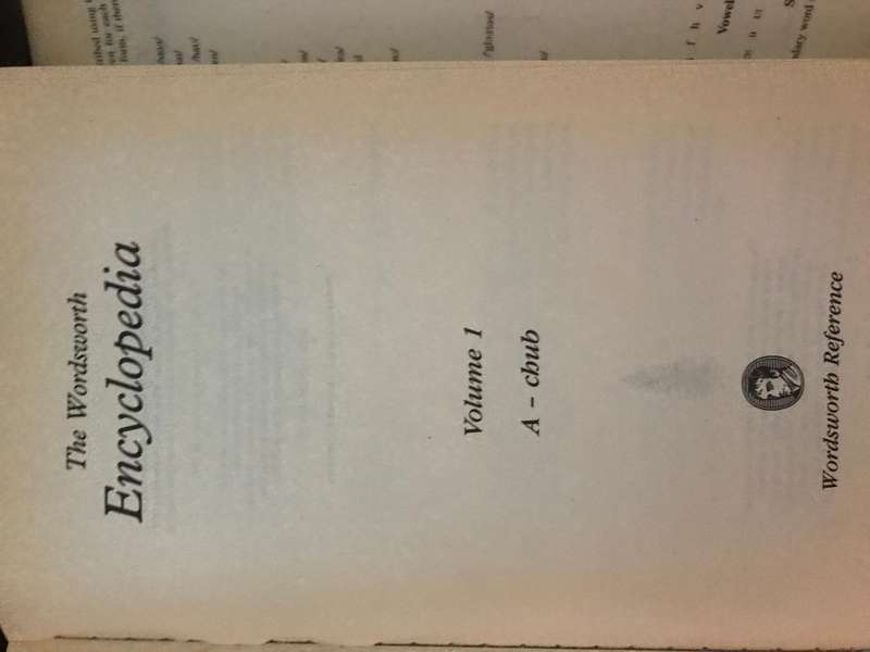 The Wordsworth Encyclopedia (5 volume) 1995