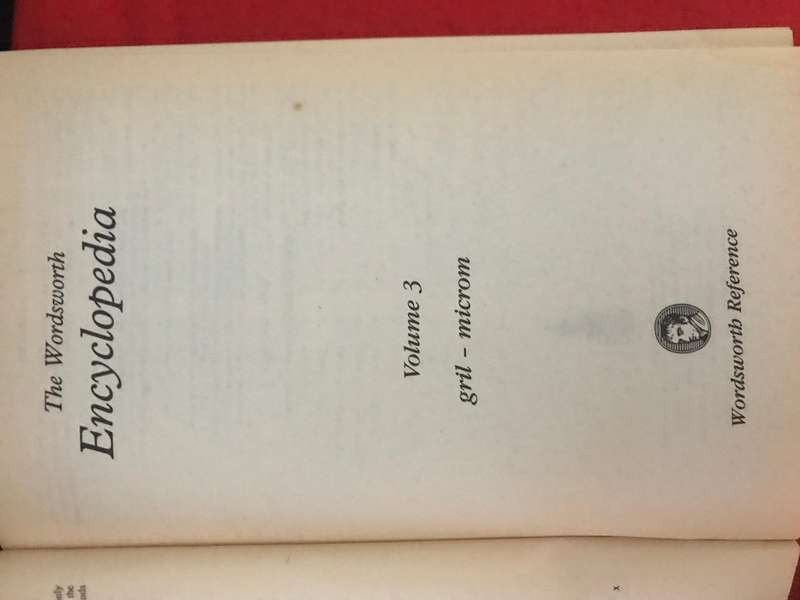The Wordsworth Encyclopedia (5 volume) 1995