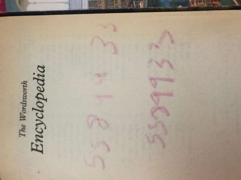 The Wordsworth Encyclopedia (5 volume) 1995