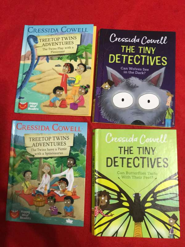 My First Dictionary: 1,000 Words and 4 x Cressida Cowell books