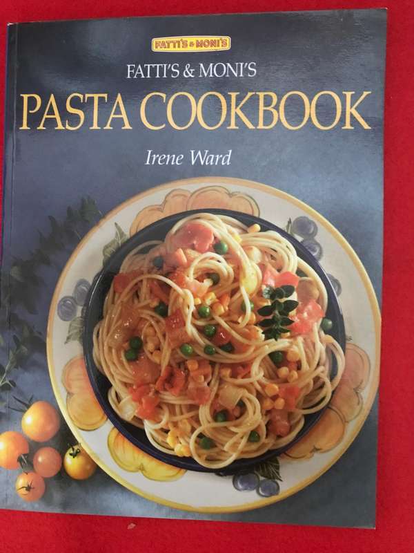 The Pasta Bible Hardcover And Pasta Cookbook (Fatti's and Moni's) Lot 2