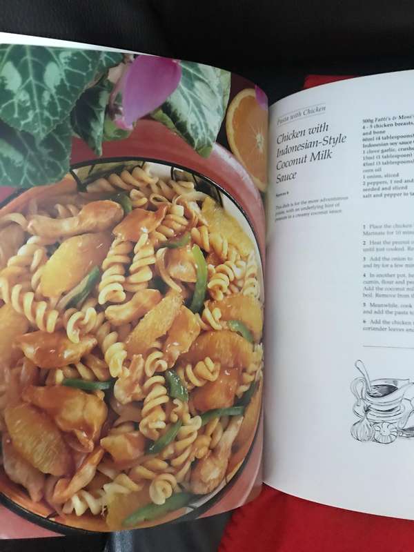 The Pasta Bible Hardcover And Pasta Cookbook (Fatti's and Moni's) Lot 2