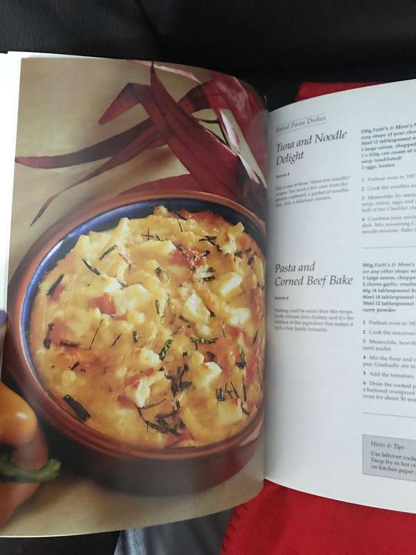 The Pasta Bible Hardcover And Pasta Cookbook (Fatti's and Moni's) Lot 2