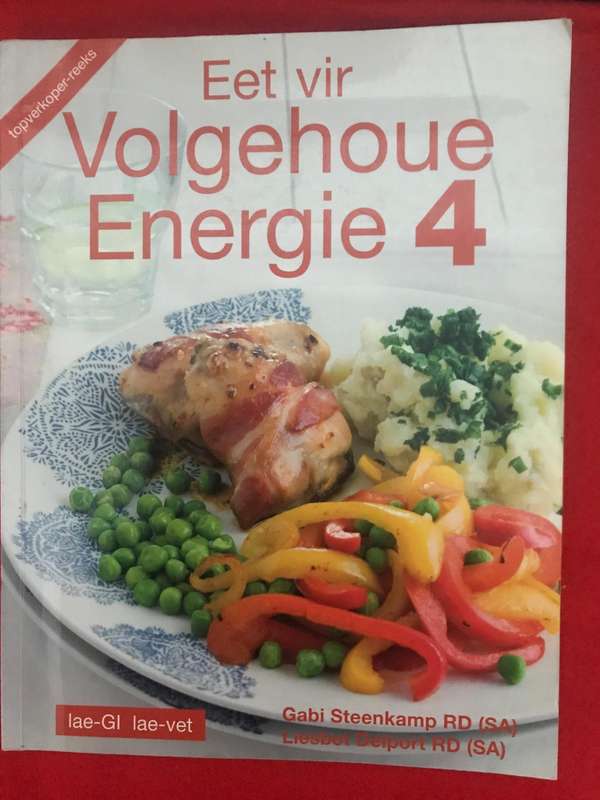 Eet vir Volgehoue Energie 1,2,,4 deur Gabi Steenkamp