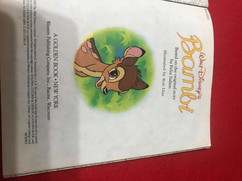 World Disney a Little Golden book lot of 4