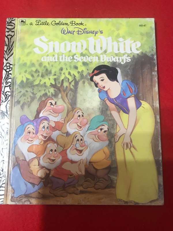 Walt Disney a Little Golden Book x 4