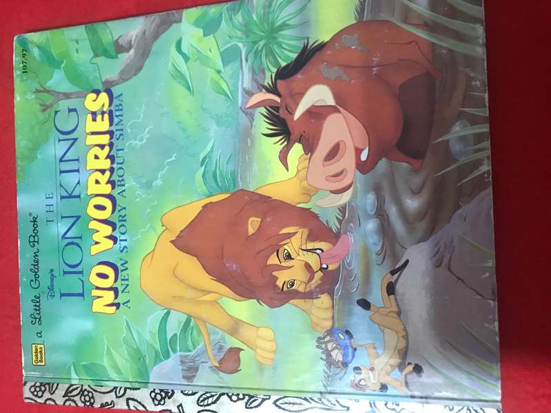 Walt Disney a Little Golden Book x 4