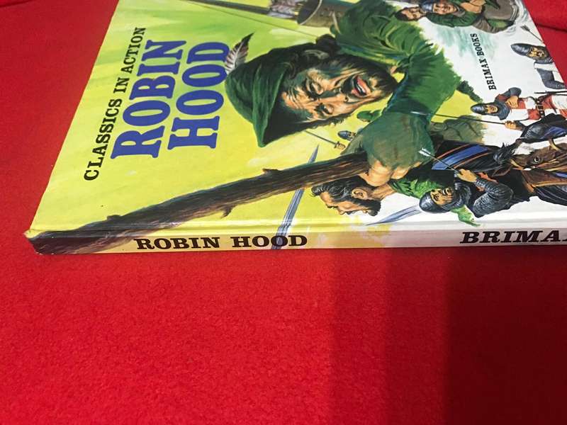 Robin Hood | by Rosalind Sutton, 1979 Brimax hardcover, rare | Illustrated childrens fairy tale pic