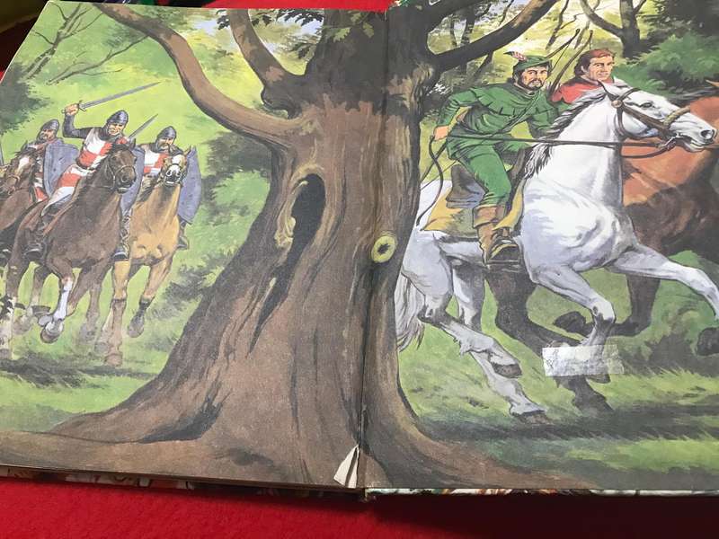 Robin Hood | by Rosalind Sutton, 1979 Brimax hardcover, rare | Illustrated childrens fairy tale pic