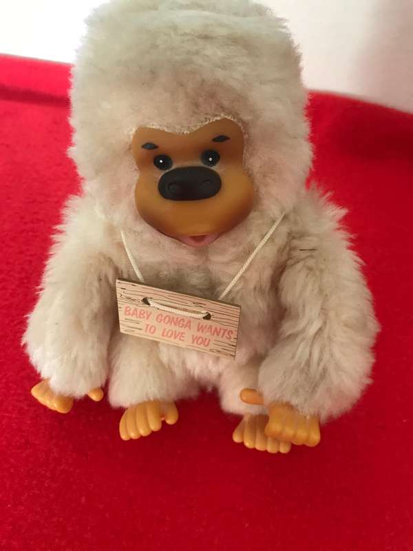 Baby Gonga Monkey Ape  Plush Thumb Sucker Gorilla