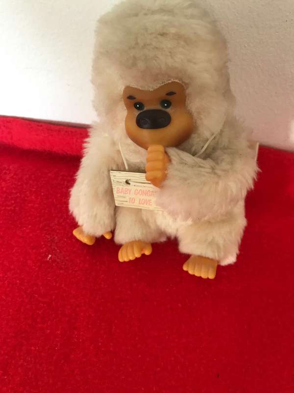 Baby Gonga Monkey Ape  Plush Thumb Sucker Gorilla