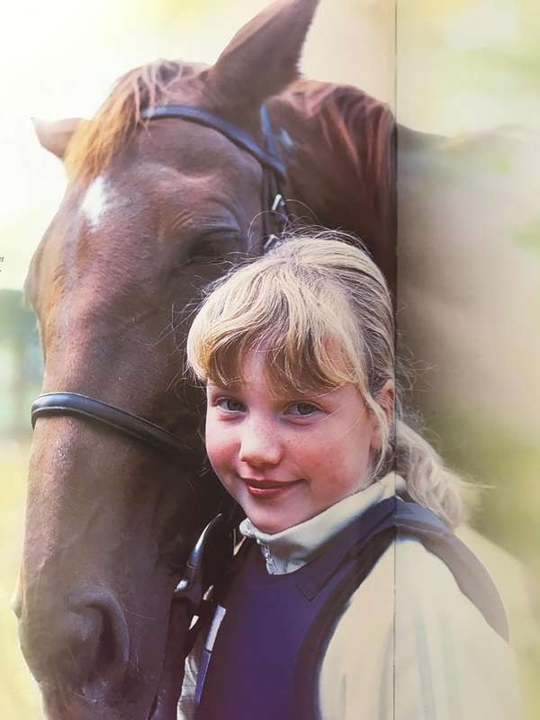(horse) Riding School  by Saunders (Author) and jewelry box