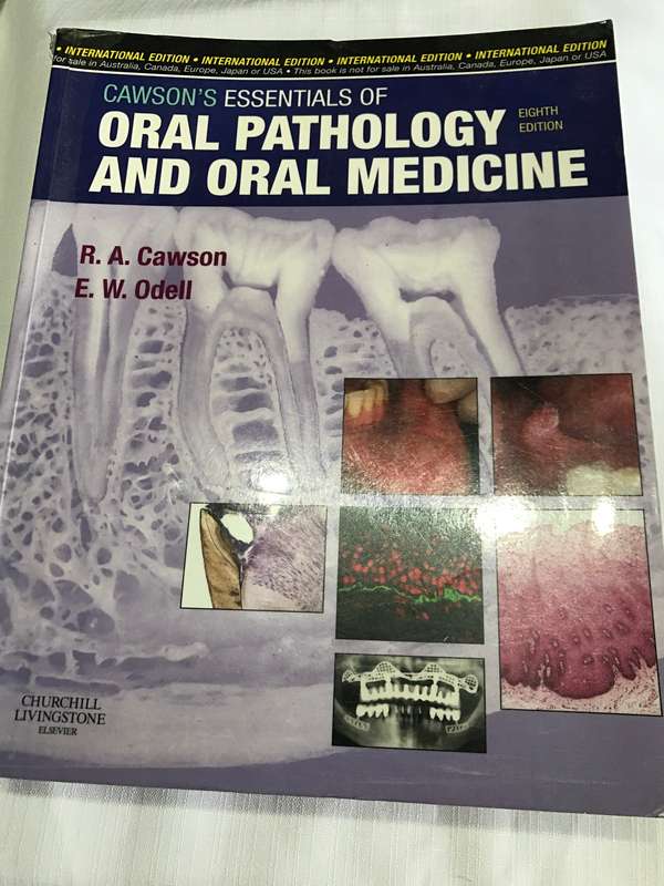 Cawsons Essentials of Oral Pathology and Oral Medicine 8th edition