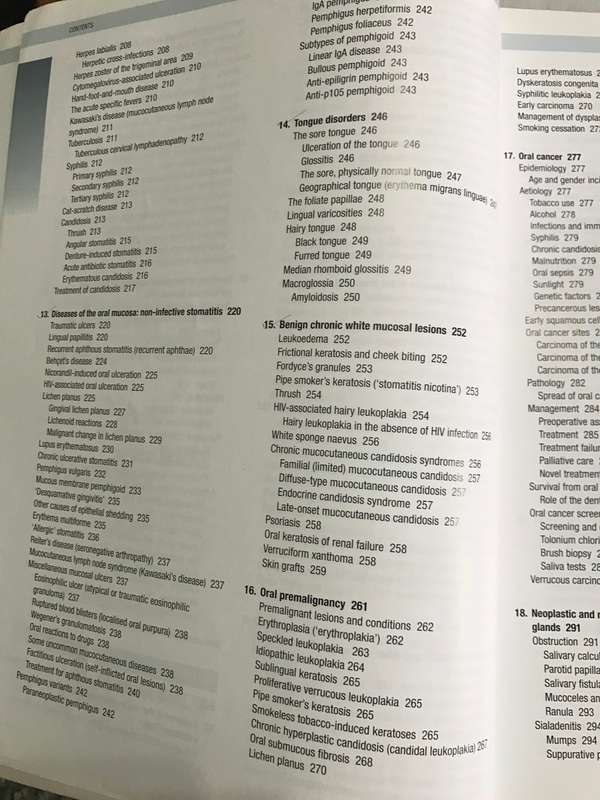 Cawsons Essentials of Oral Pathology and Oral Medicine 8th edition