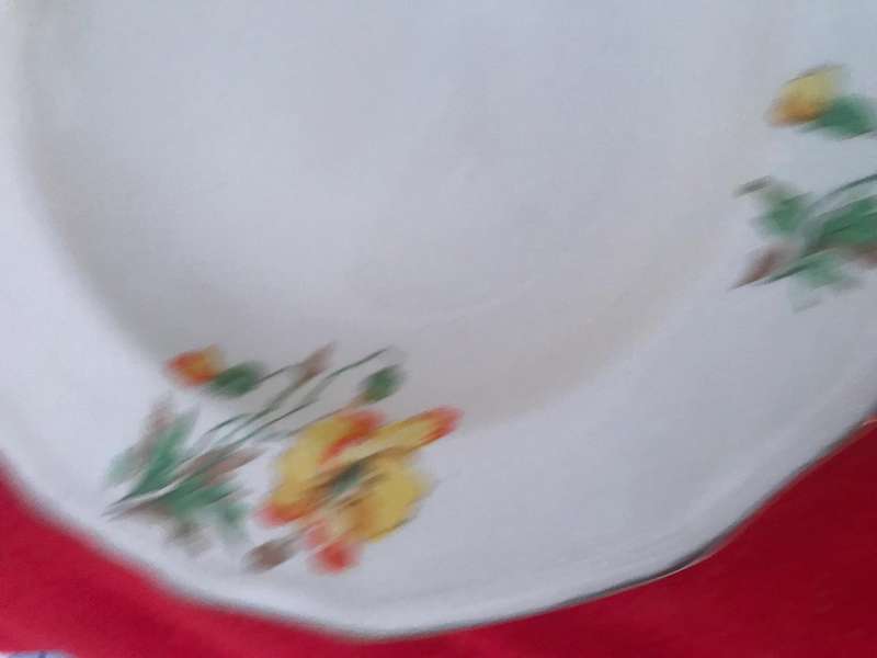 ALFRED MEAKIN 1930 Marigold Densby berry soup bowl gold border x 8