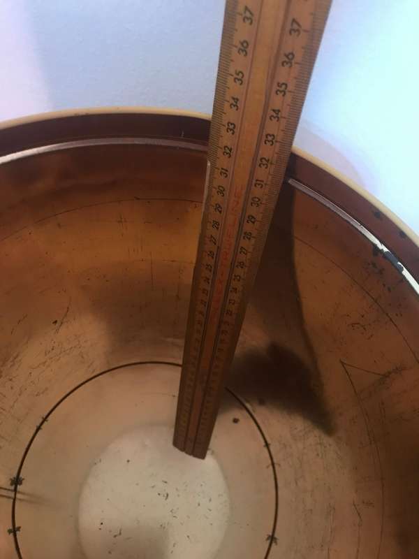 Huge Vintage Storage Tin 33 cm long