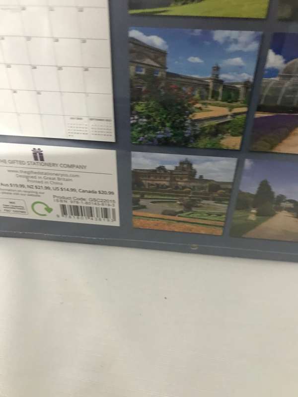 Beautiful Gardens 2023 Calendar Sealed new