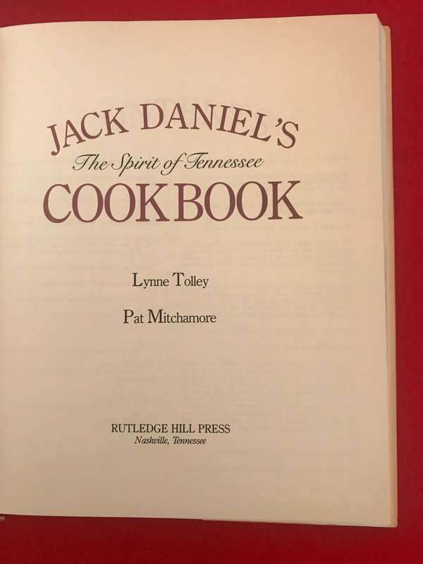 Jack Daniel's the Spirit of Tennessee Cookbook & New York cookbook
