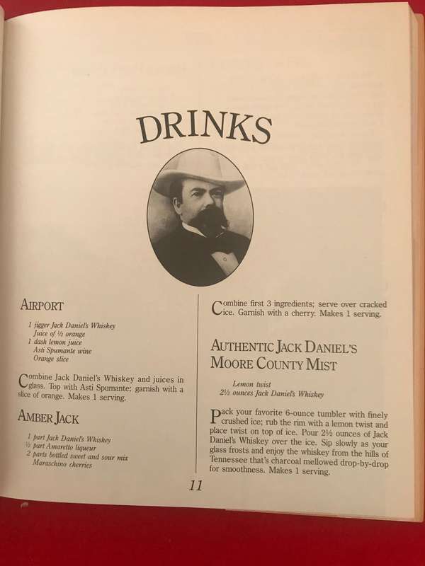 Jack Daniel's the Spirit of Tennessee Cookbook & New York cookbook