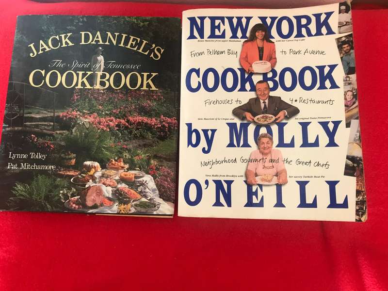 Jack Daniel's the Spirit of Tennessee Cookbook & New York cookbook