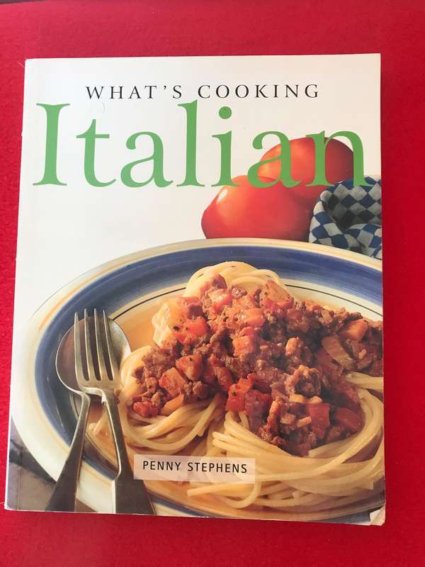 Italian cookbooks x 2