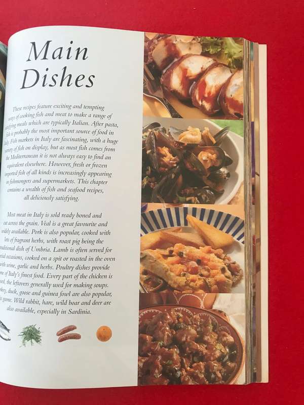 Italian cookbooks x 2