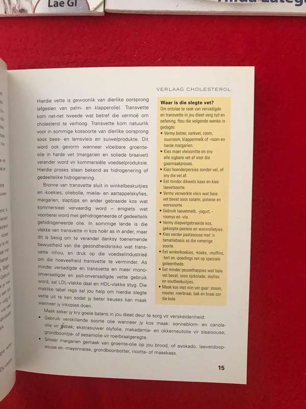 Glutenvry, Diabetes en Eetgoedleefgoed met Hoe Cholesterol lot 3 boeke