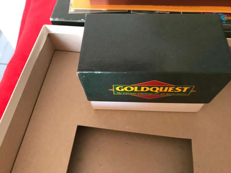 ORIGINAL BOXED VINTAGE SUPERSPORT GOLDQUEST BOARD GAME