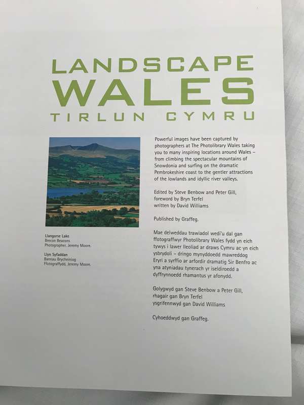 Landscape WALES Tirlun Cymru hardcover