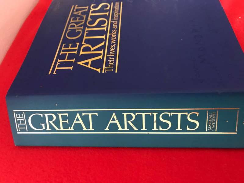 The Great Artists Their lives, works and inspiration 49-62 and 65-80 and 17-32